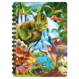 Obrázek z Notes 3D 11x14cm - dinosauři barevní (10) 